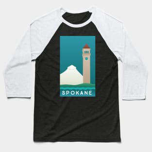 Spokane Poster Baseball T-Shirt